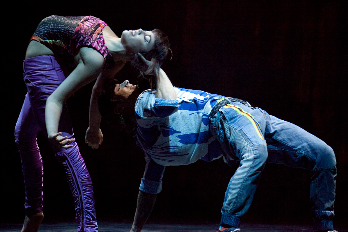 Dance performance at the Miami Adrienne Arsht Center for Performing Arts.